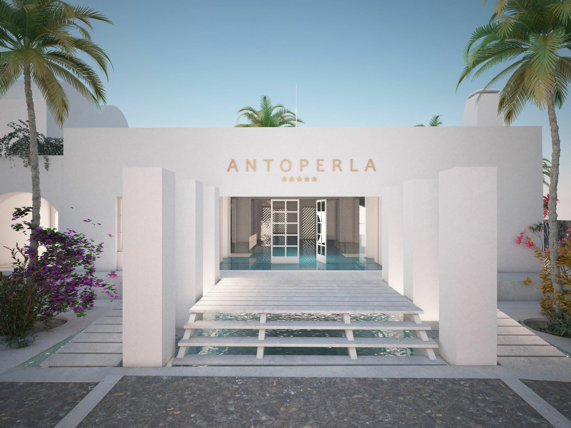 Antoperla Luxury Hotel & Spa Perissa  Esterno foto